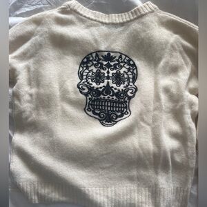 Skull cashmere sweater